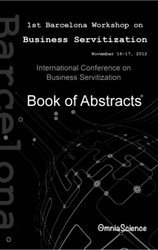 Cover for 1st International Conference on Business Servitization (ICBS 2012 - Barcelona)