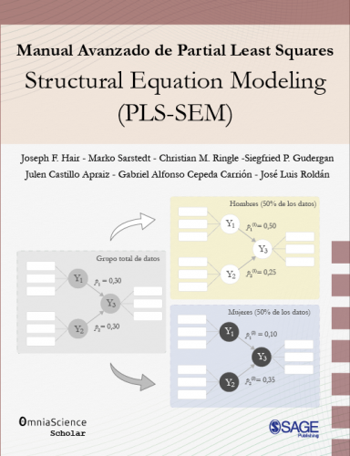 Cubierta para Manual avanzado de Partial Least Squares Structural Equation Modeling (PLS-SEM)