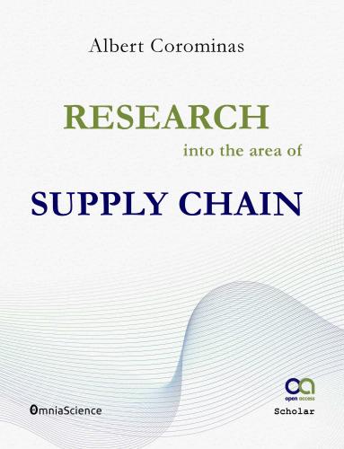 Cubierta para Research into the area of supply chain