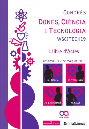 Cover for Congrés Dones, Ciència i Tecnologia WSCITECH19