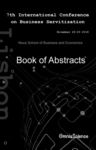 Cover for 7th International Conference on Business Servitization (ICBS 2018 - Lisbon)