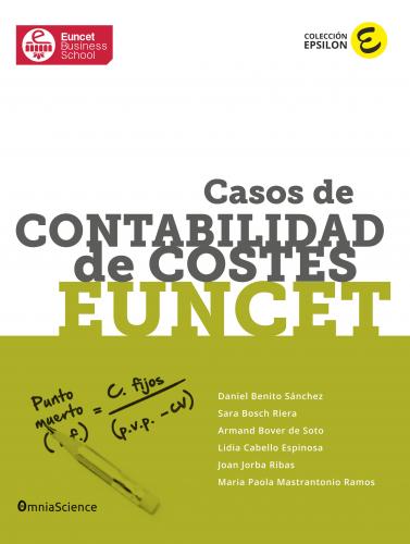 Cover for Casos de Contabilidad de Costes EUNCET